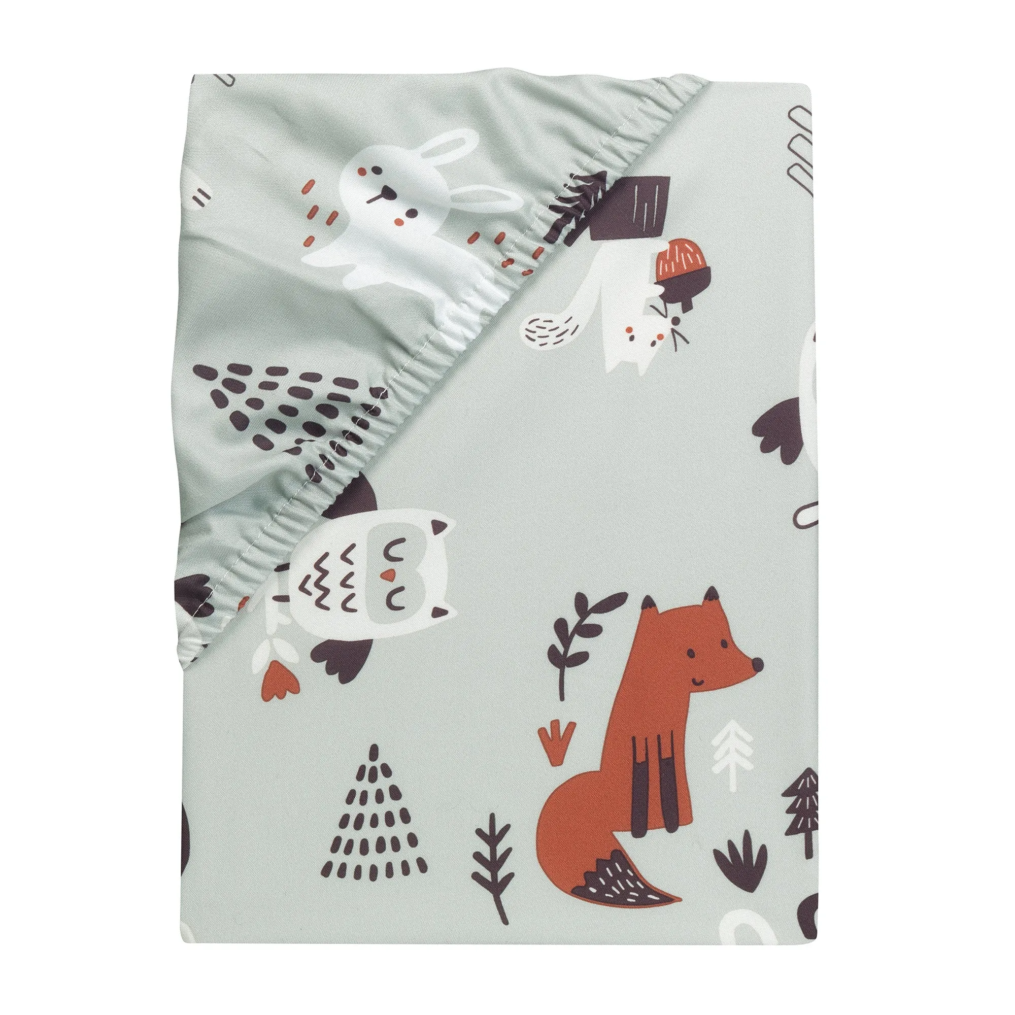 Animal Alphabet 3-Piece Crib Bedding Set