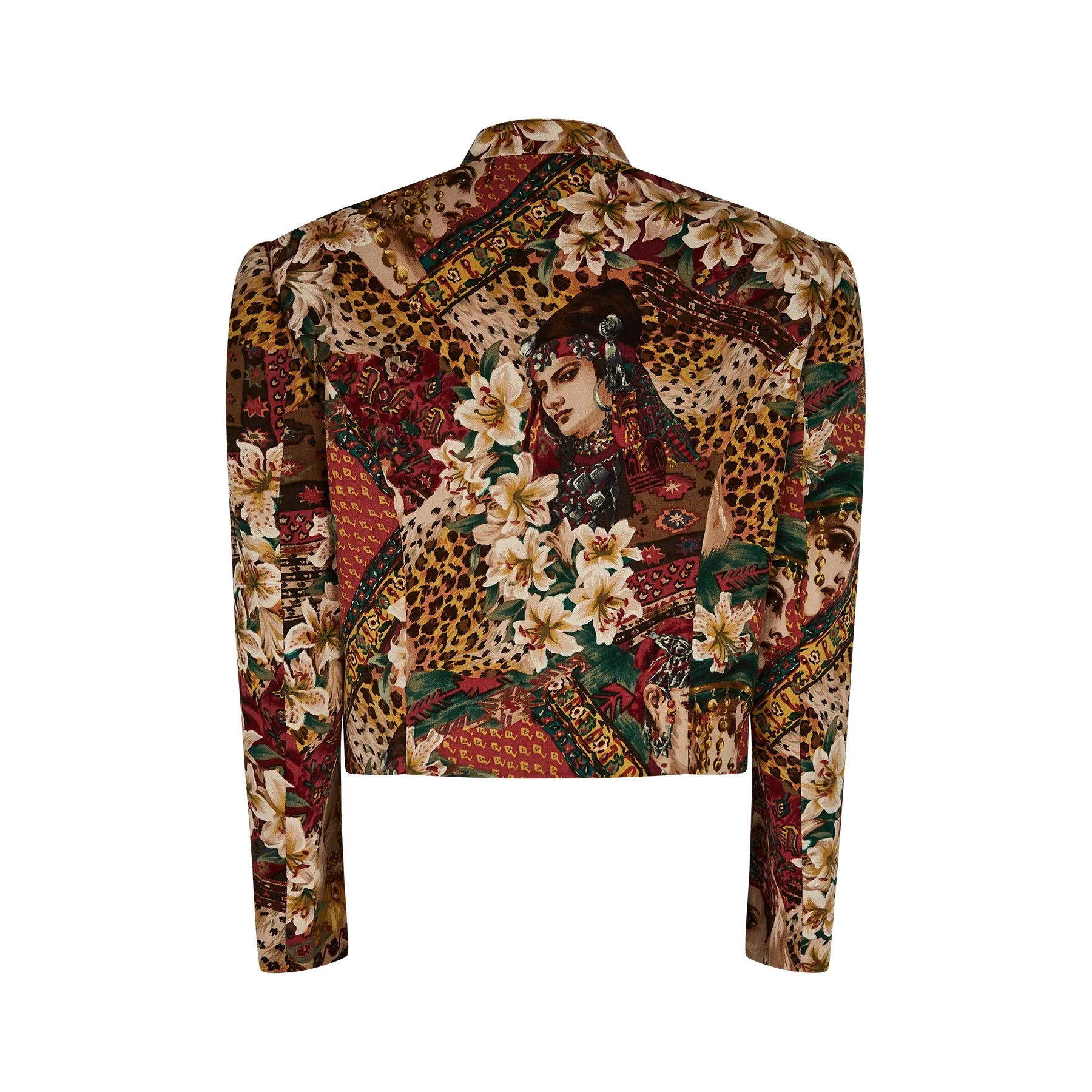 ARCHIVE - 1990s Kenzo Novelty Print Leopard Jacket with Bum Bag