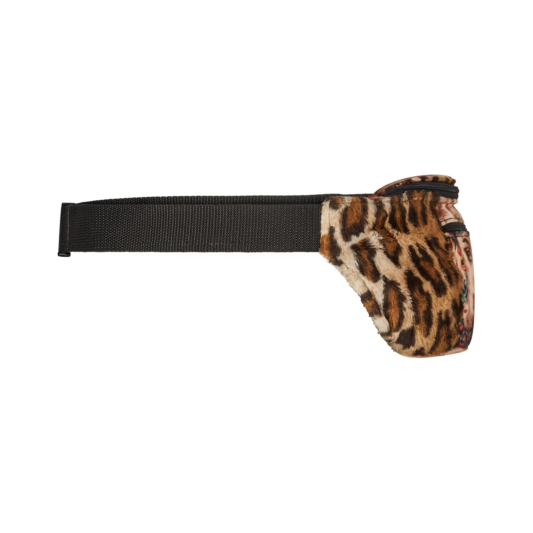 ARCHIVE - 1990s Kenzo Novelty Print Leopard Jacket with Bum Bag
