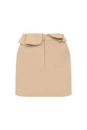 ARIA FLOUNCE WAIST MINI SKIRT