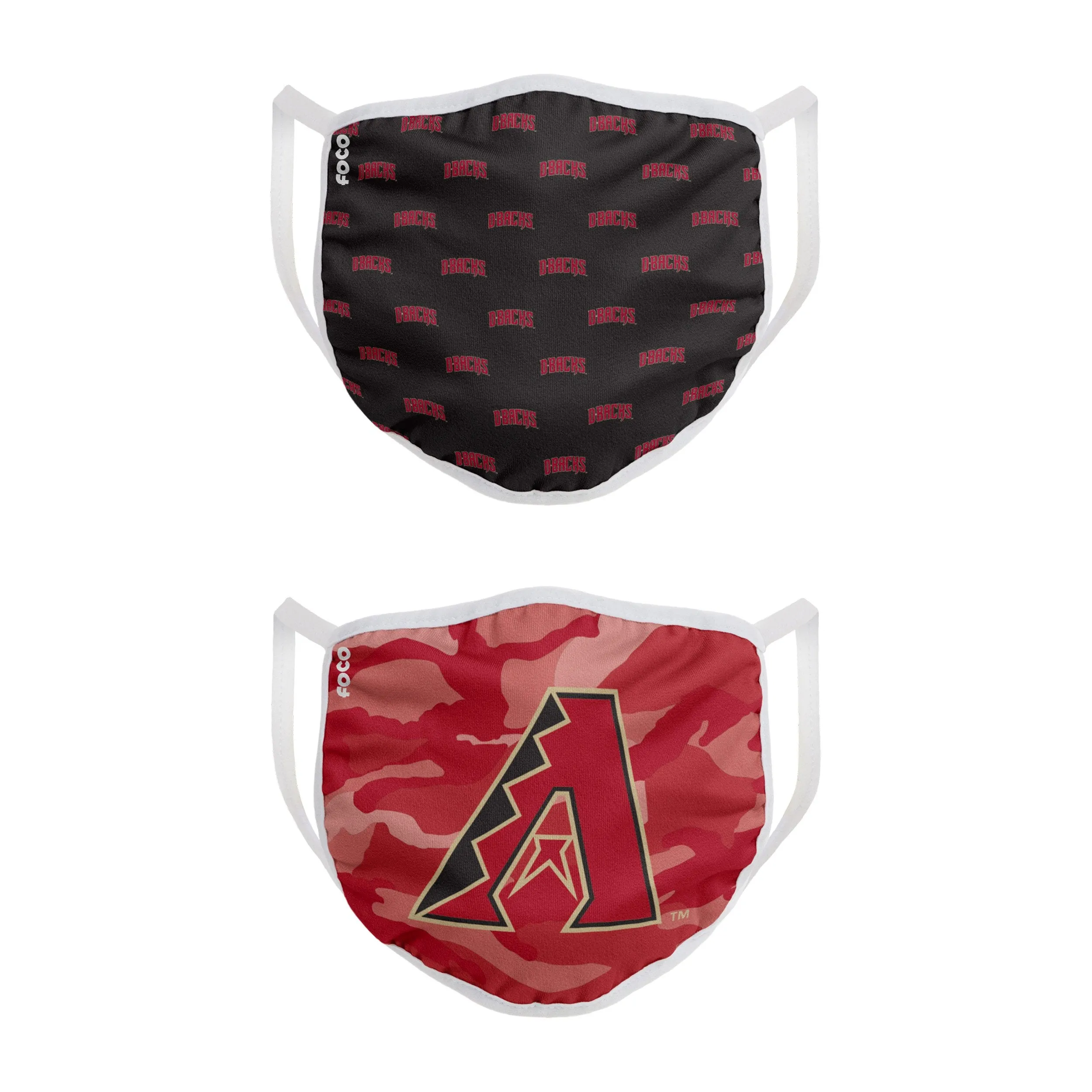 Arizona Diamondbacks MLB Clutch 2 Pack Face Cover