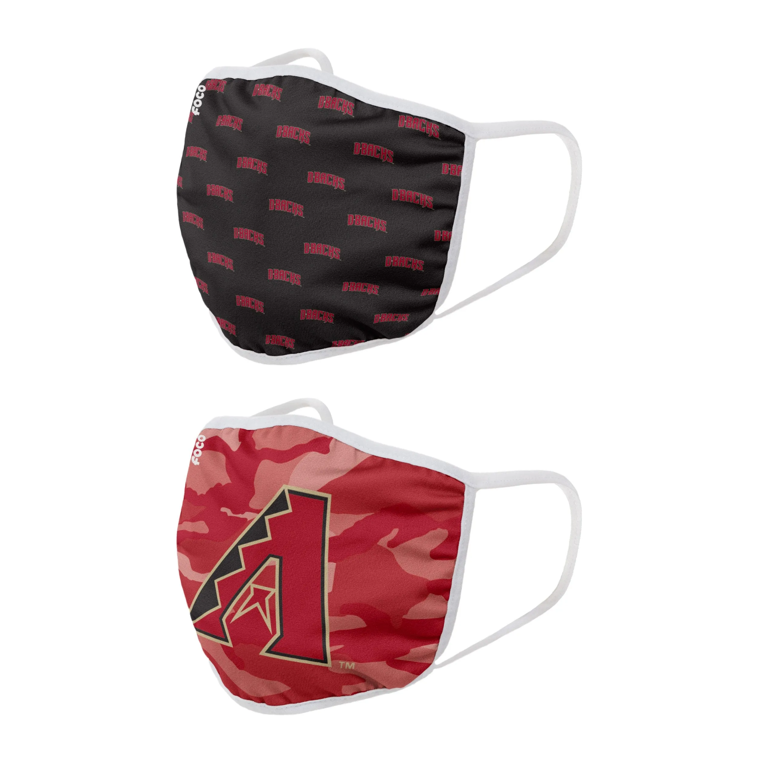 Arizona Diamondbacks MLB Clutch 2 Pack Face Cover