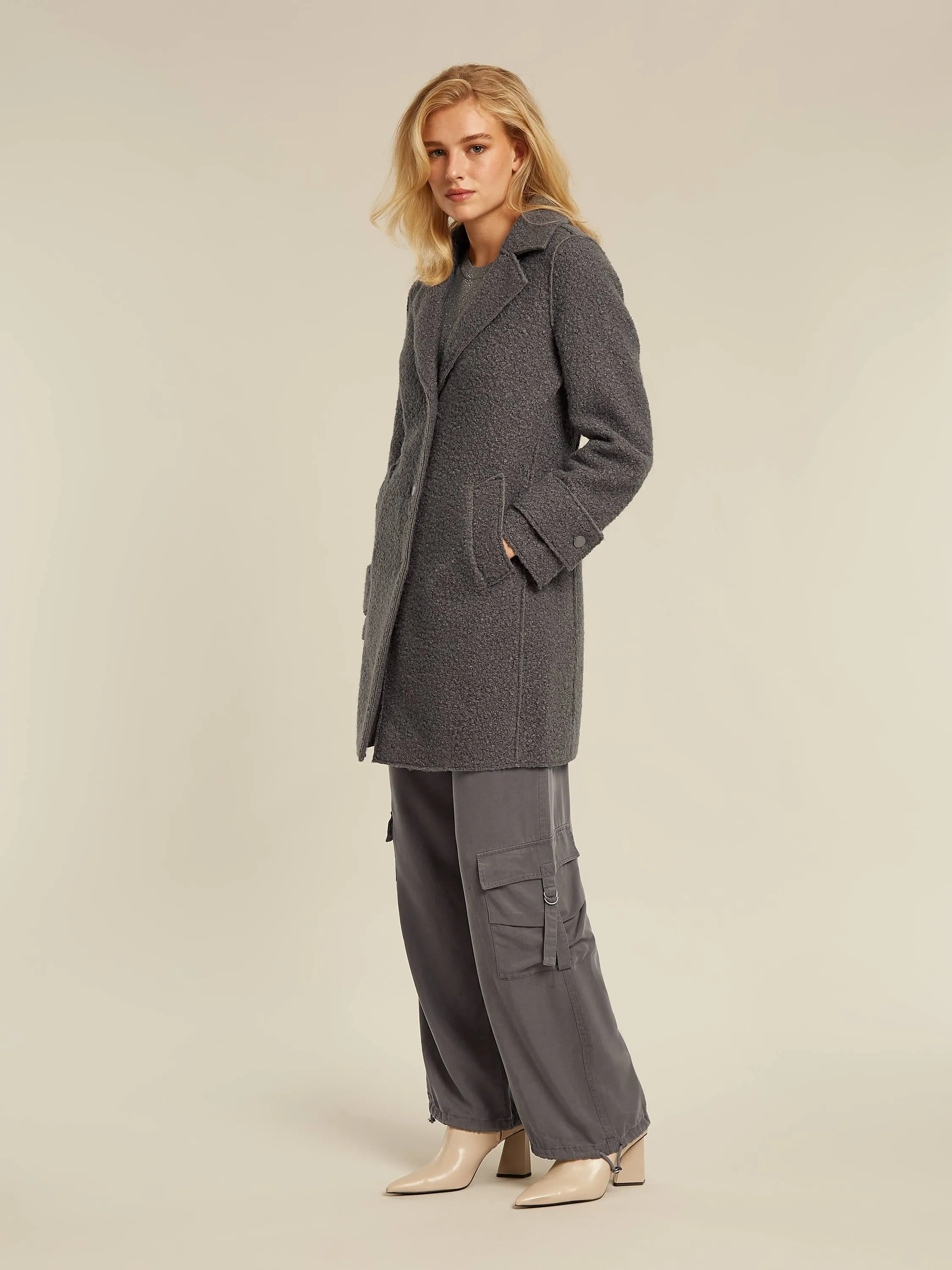 Audrey coat - Racoon