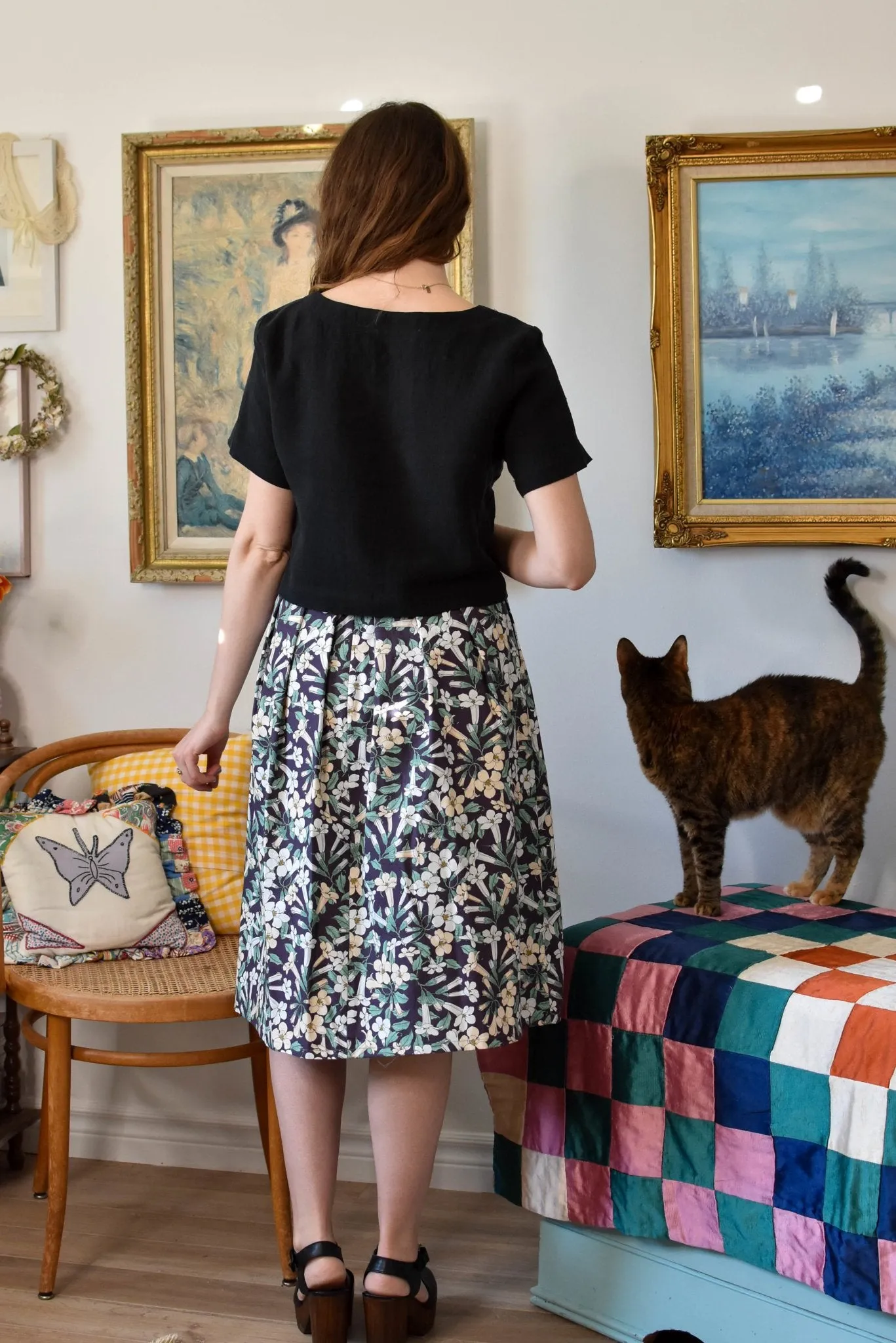Birds of North America Water Witch Skirt - Honeysuckle (Online Exclusive)