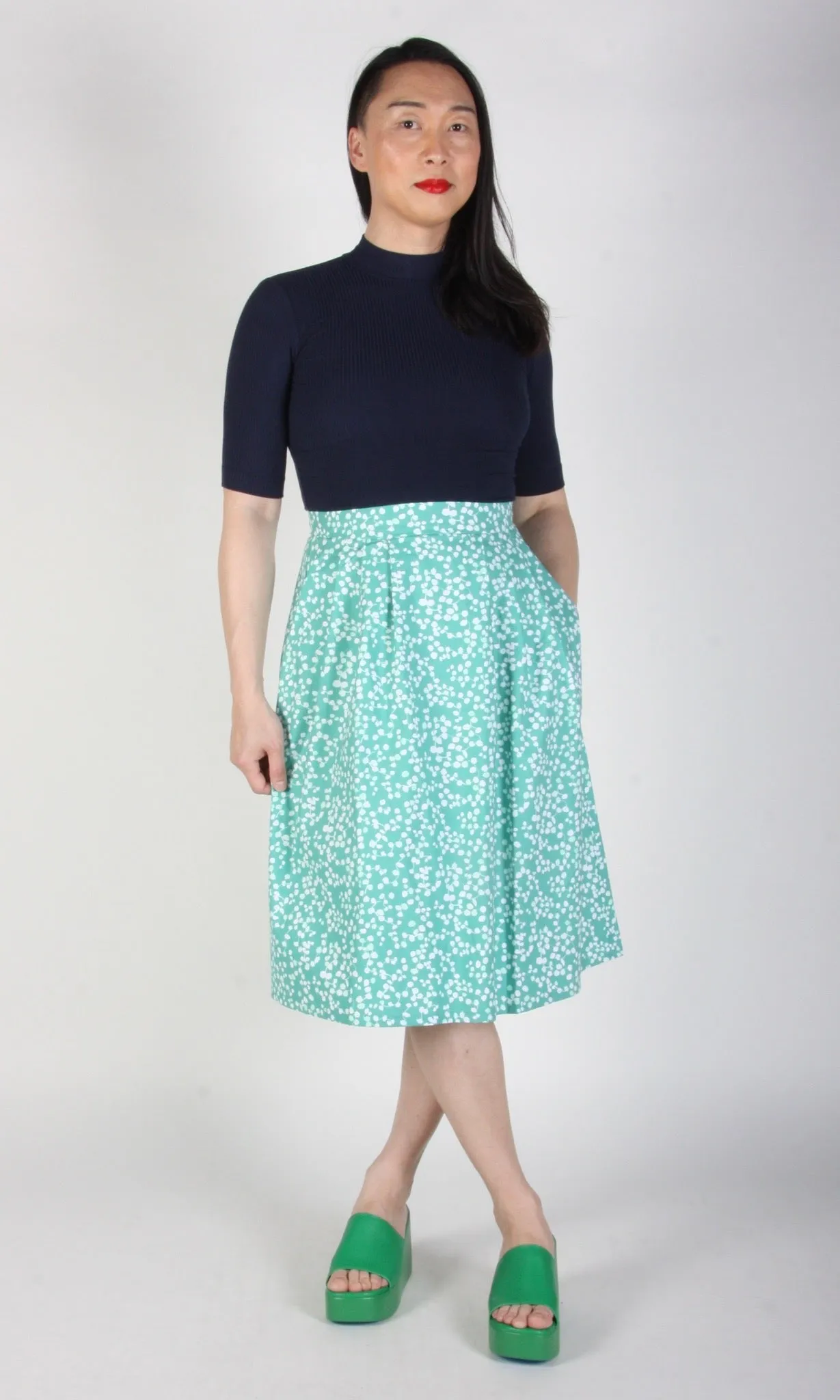 Birds of North America Water Witch Skirt - Tendril Traces (Online Exclusive)