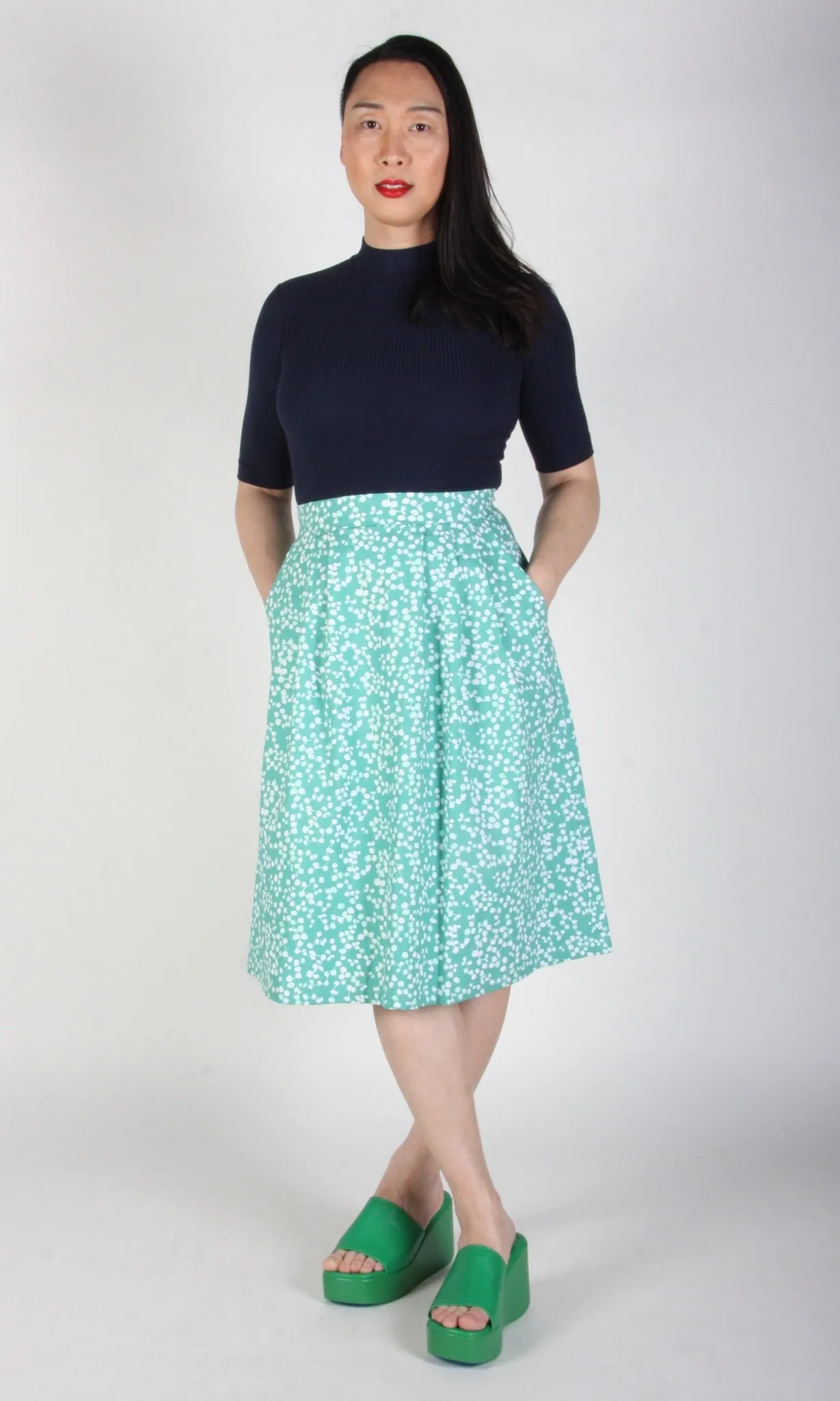 Birds of North America Water Witch Skirt - Tendril Traces (Online Exclusive)