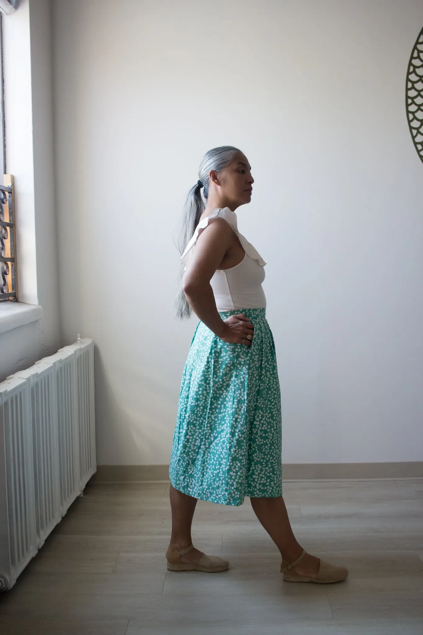 Birds of North America Water Witch Skirt - Tendril Traces (Online Exclusive)