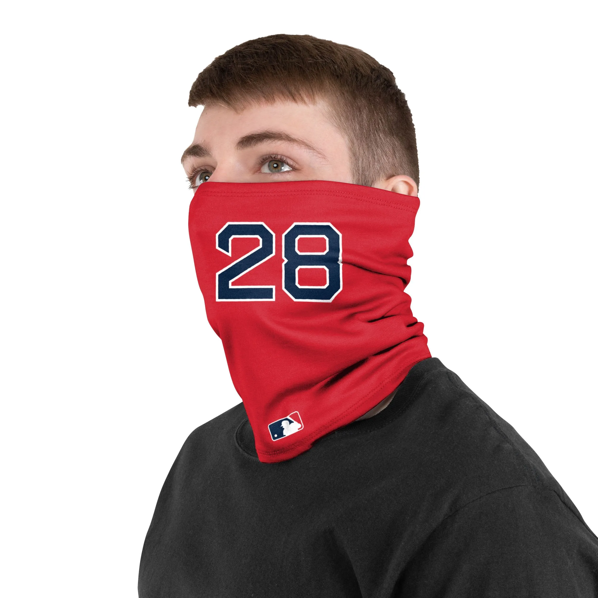 Boston Red Sox MLB JD Martinez On-Field Red UV Gaiter Scarf