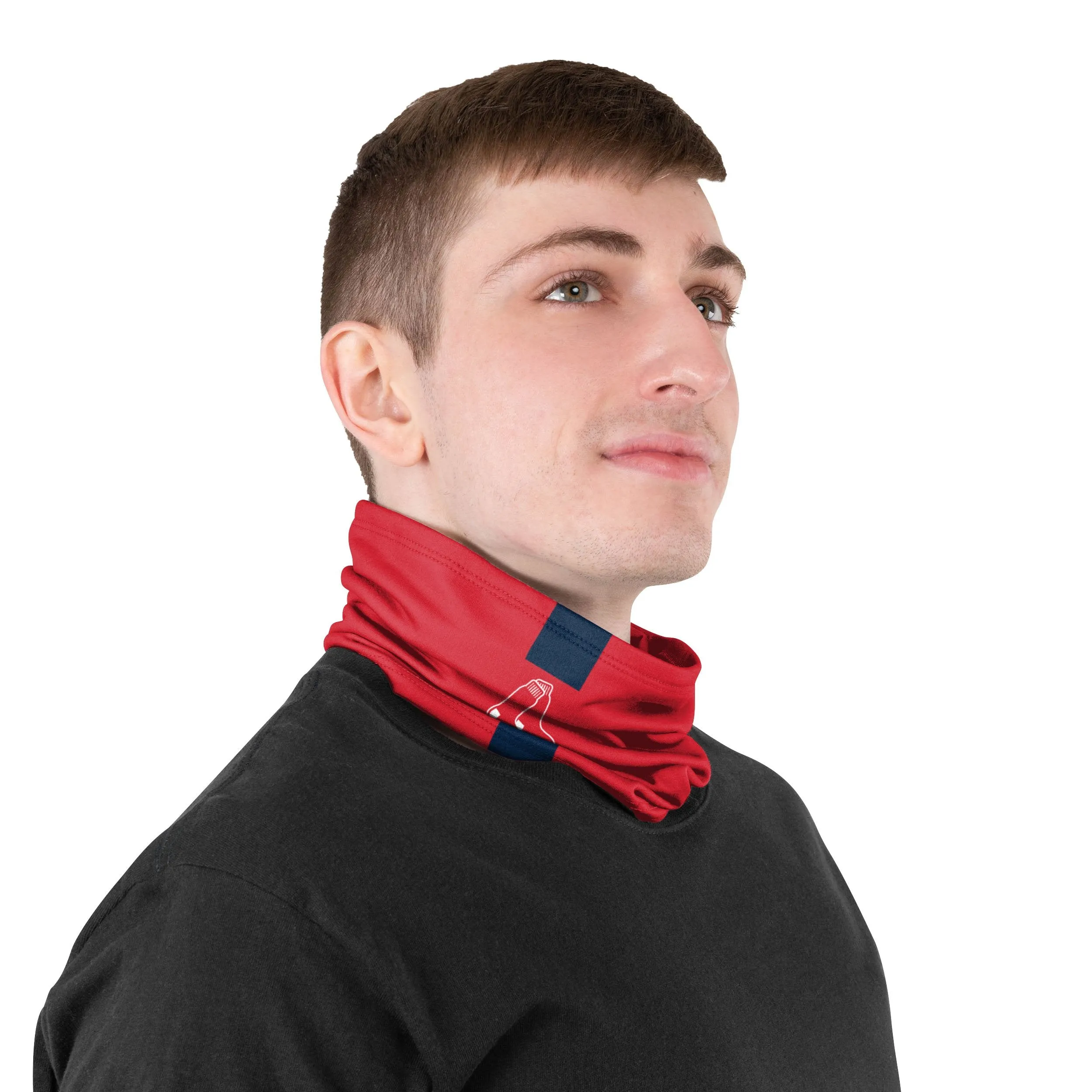 Boston Red Sox MLB JD Martinez On-Field Red UV Gaiter Scarf