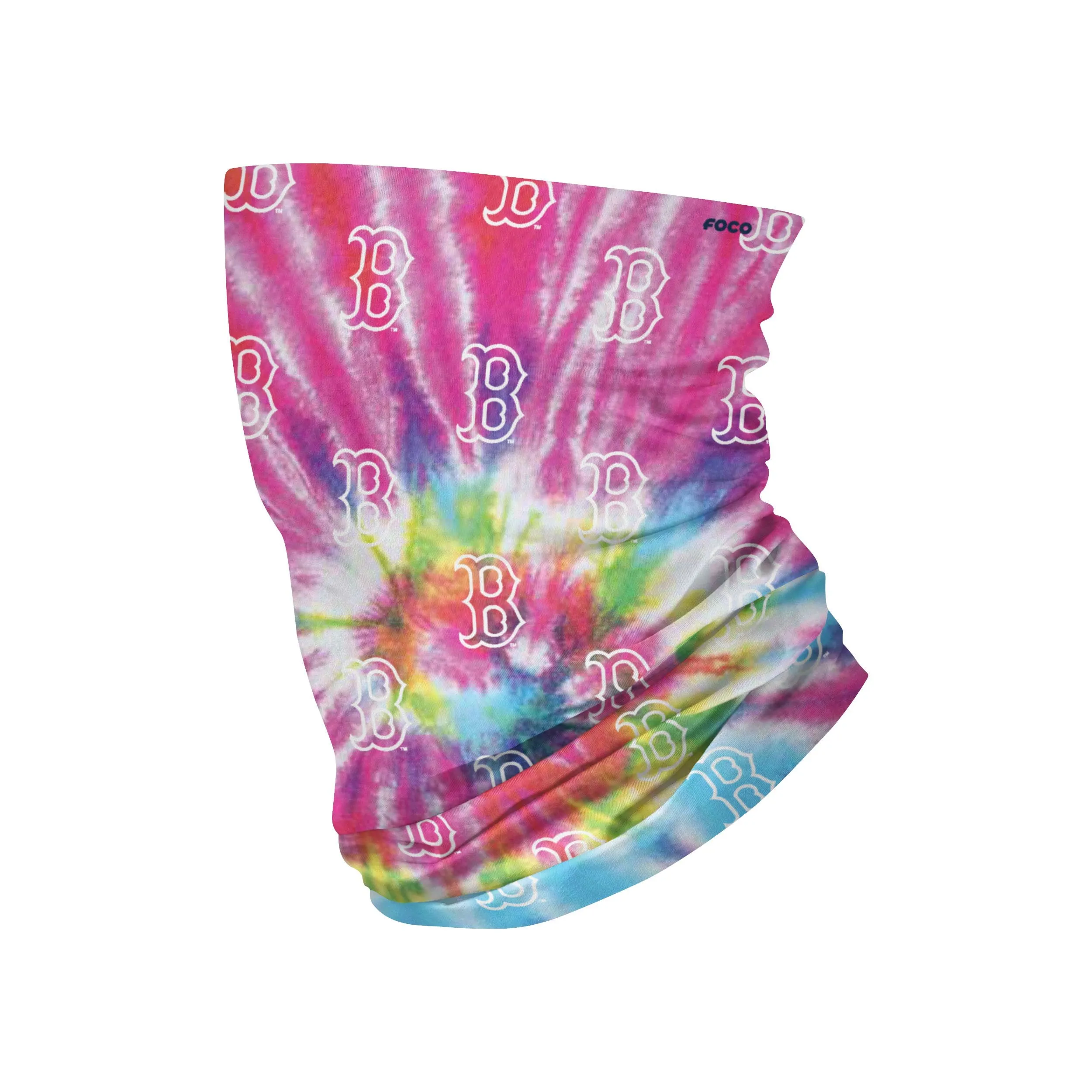 Boston Red Sox MLB Pastel Tie-Dye Gaiter Scarf