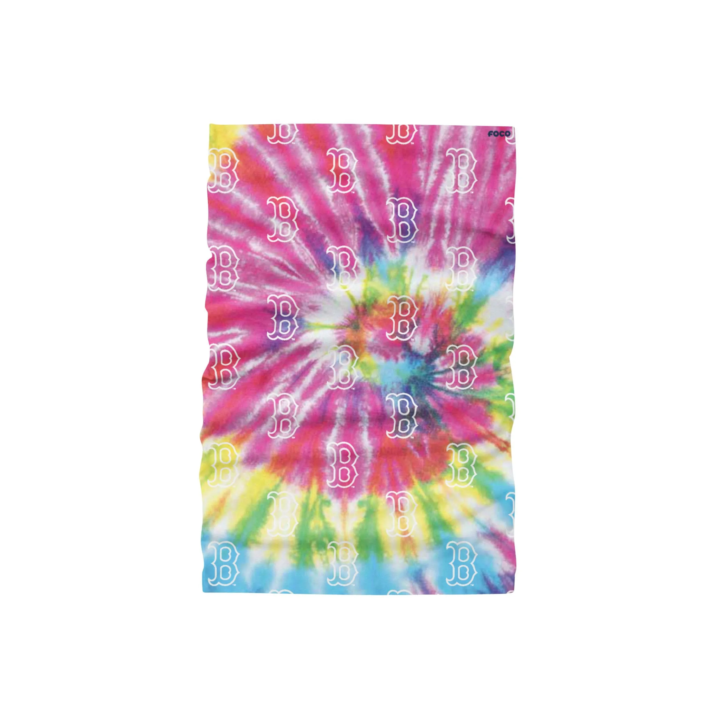 Boston Red Sox MLB Pastel Tie-Dye Gaiter Scarf