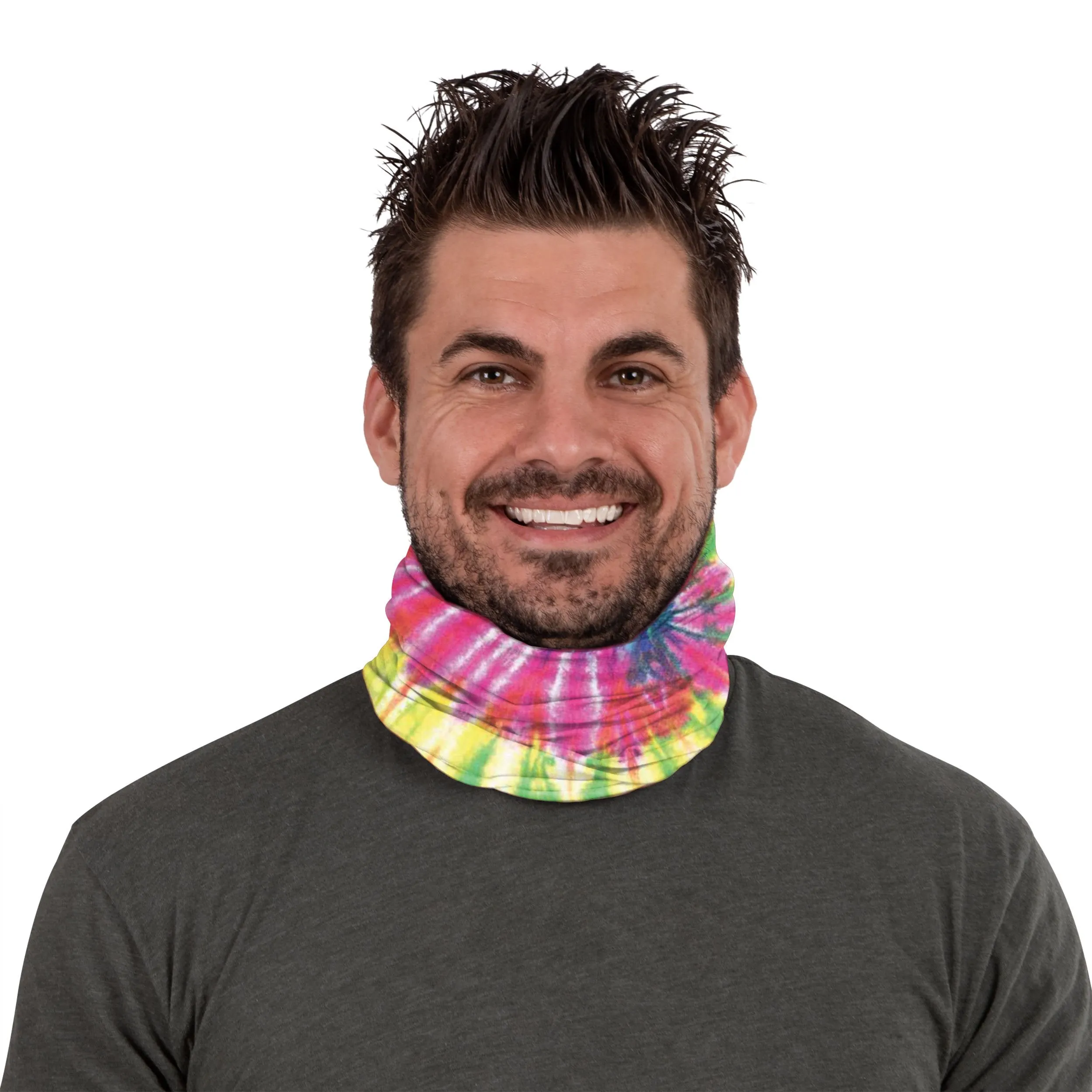 Boston Red Sox MLB Pastel Tie-Dye Gaiter Scarf