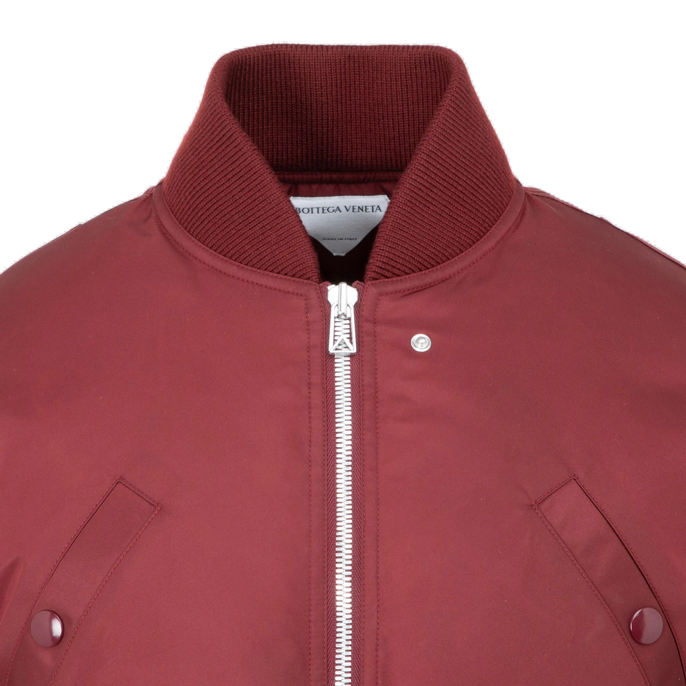 Bottega Veneta Cropped Bomber Jacket