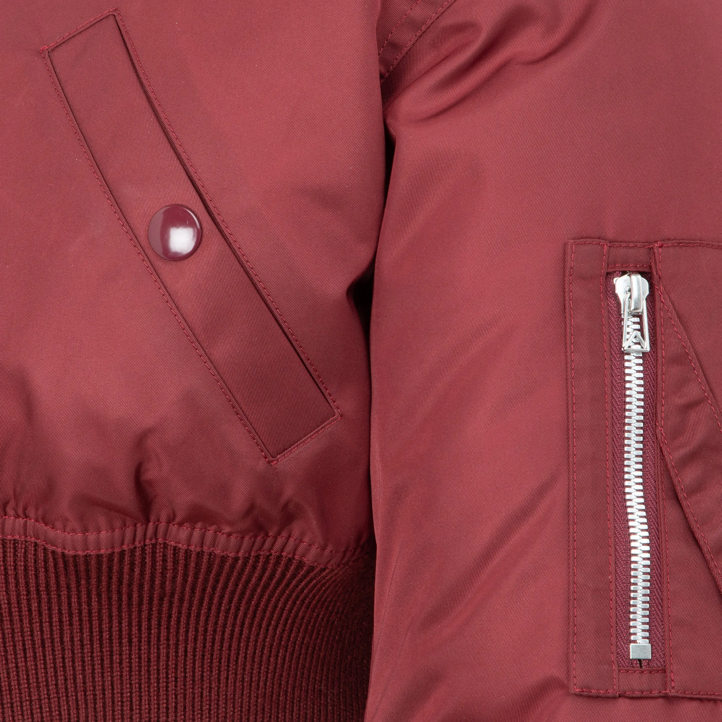 Bottega Veneta Cropped Bomber Jacket
