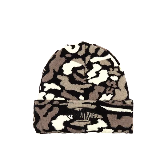 Bronze 56K - Camo Fleece Beanie - Snow