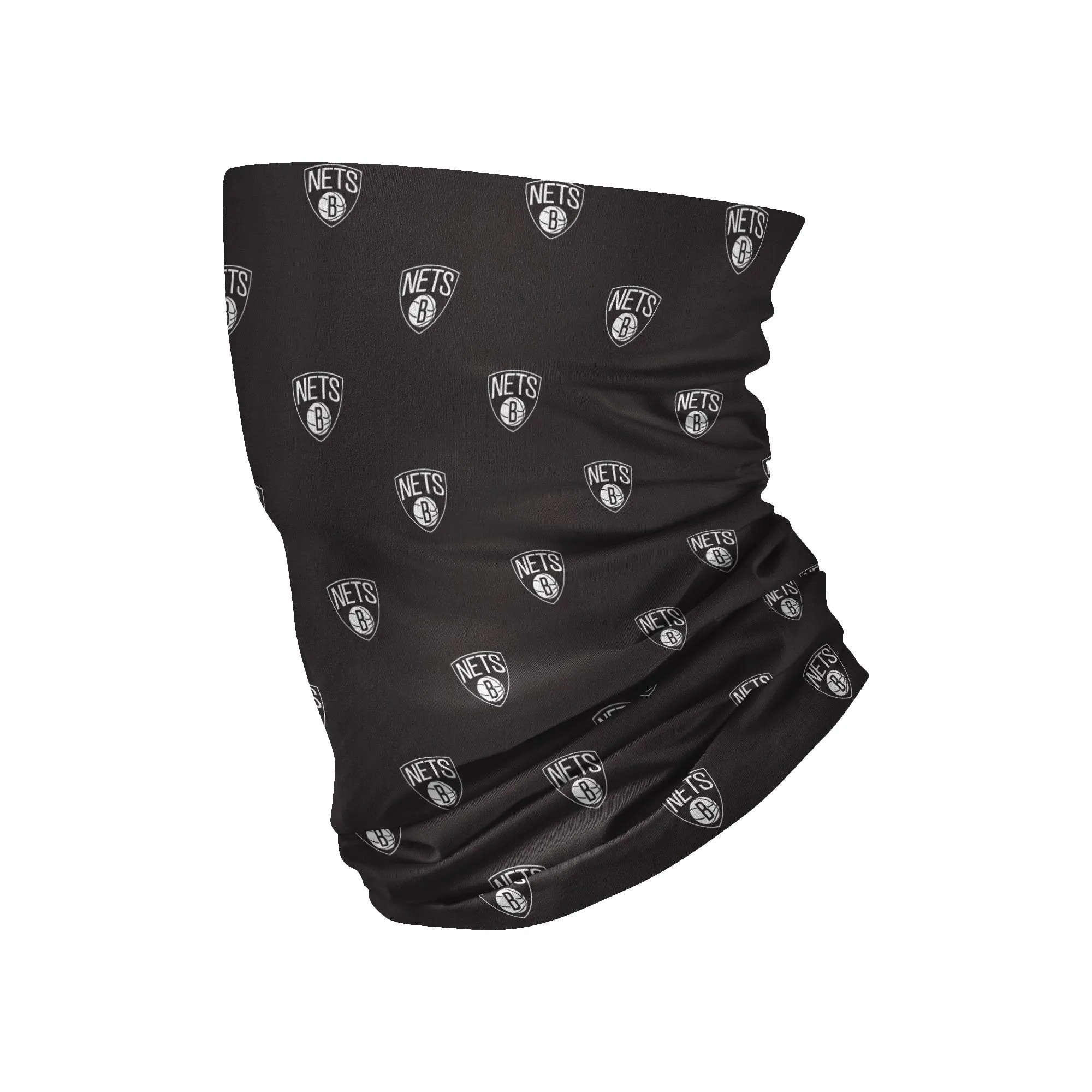 Brooklyn Nets NBA Mini Print Logo Gaiter Scarf