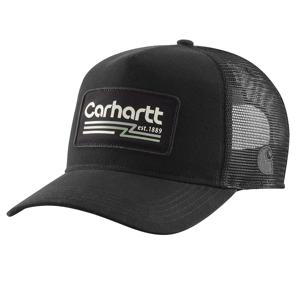 Carhartt 10634 Men's Canvas Mesh-Back 1889 Patch Cap