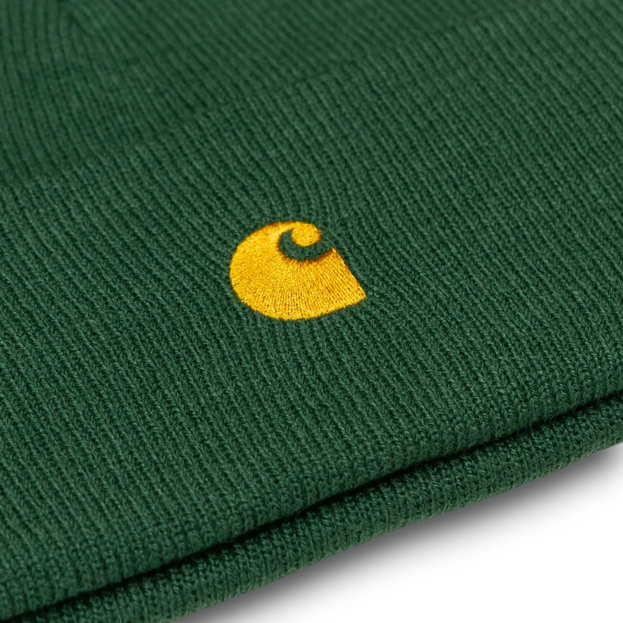 Carhartt WIP Chase Beanie - Sycamore/Gold
