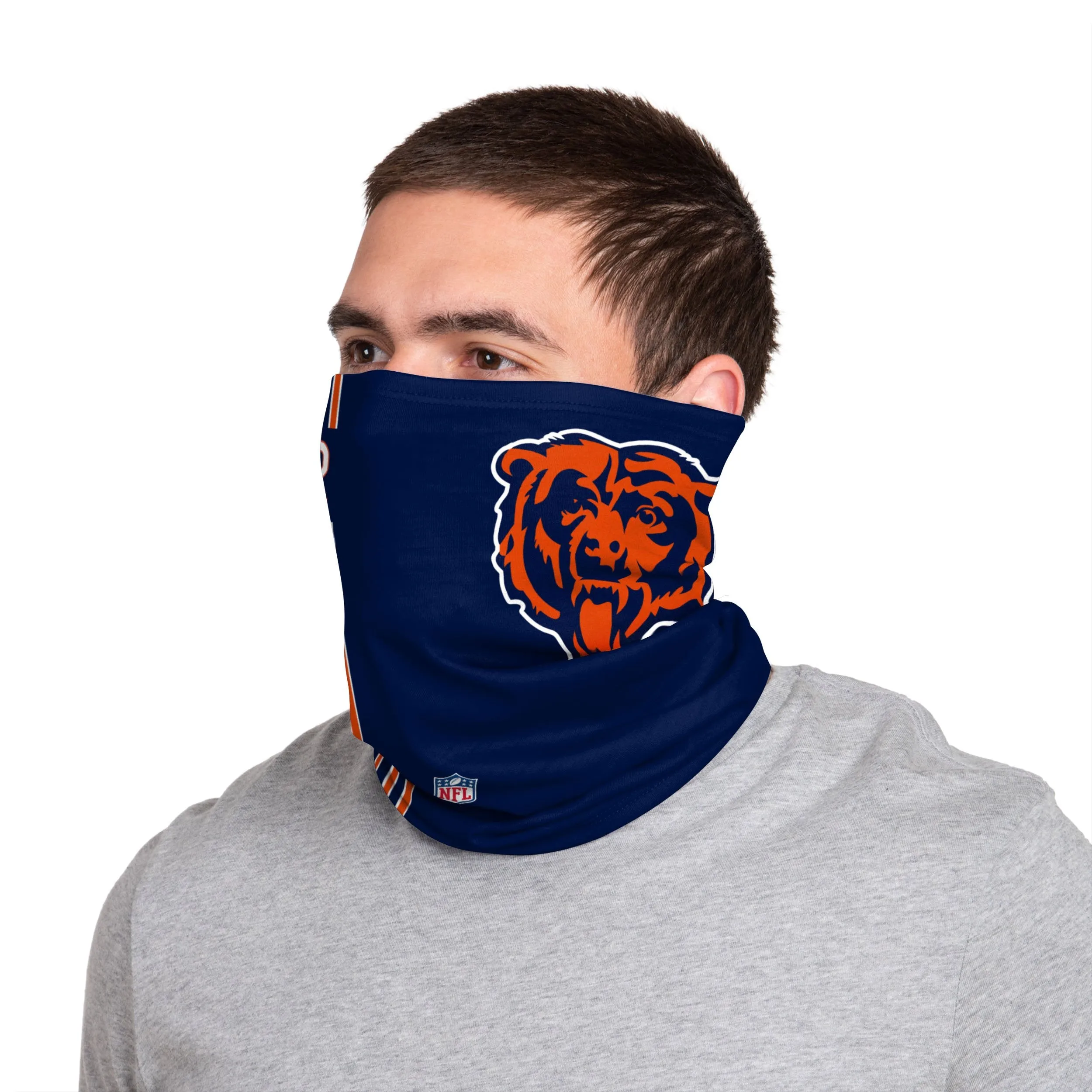 Chicago Bears NFL Allen Robinson On-Field Sideline Logo Gaiter Scarf