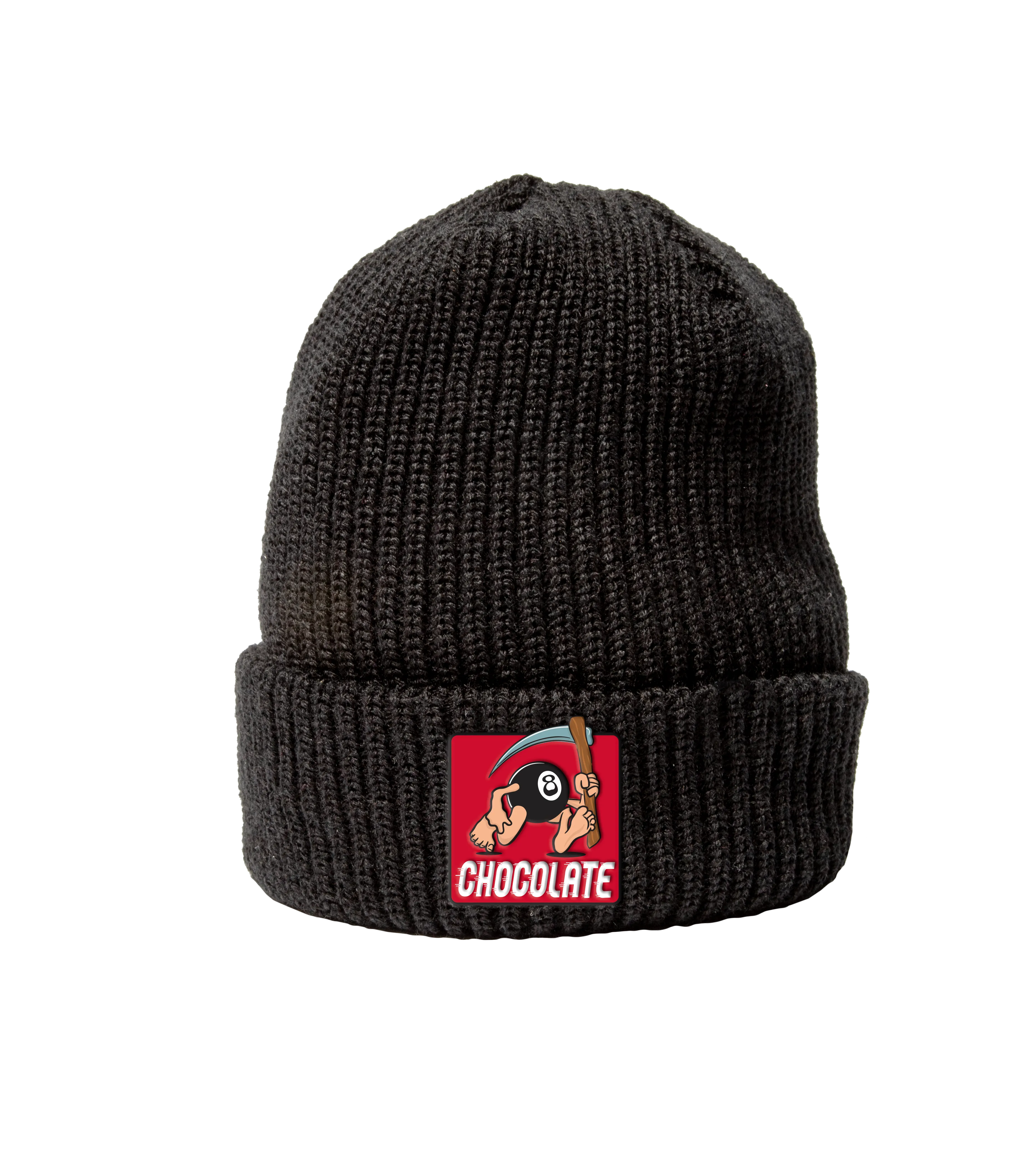 Chocolate Eightball Beanie Black