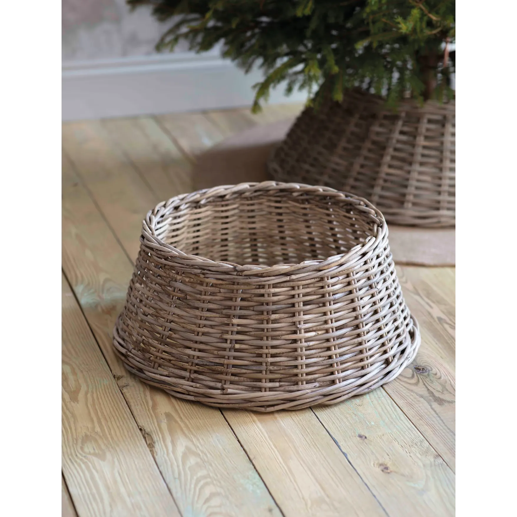 Christmas Tree Skirt Small Natural