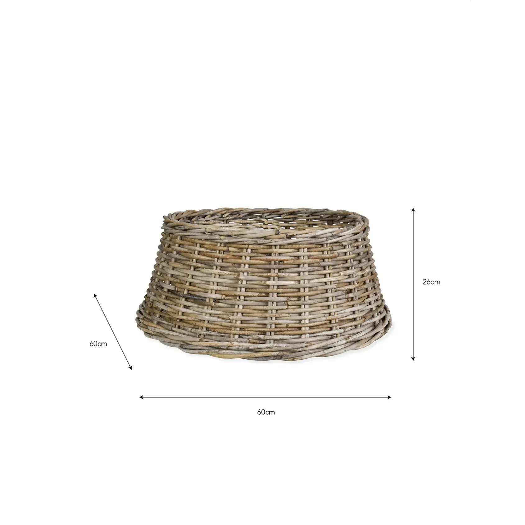 Christmas Tree Skirt Small Natural