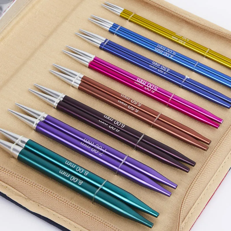 Easy Double Rib Scarf   Knit Pro Zing Deluxe Interchangeable Needle Set
