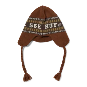 HUF x Bronze Flap Beanie - (Brown)
