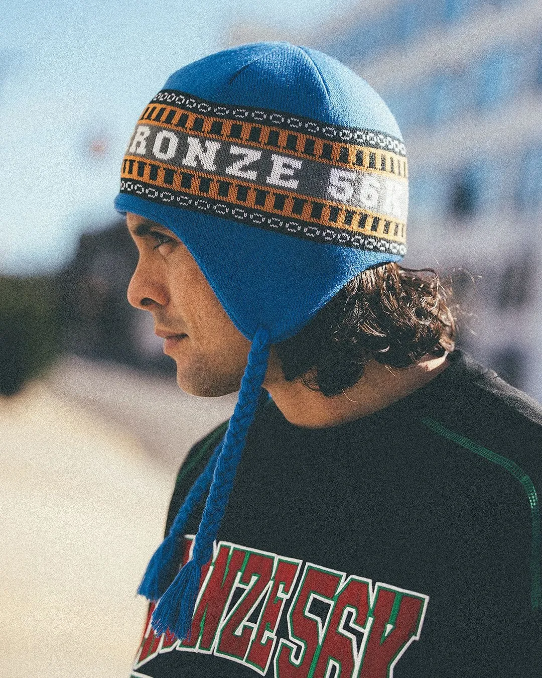 Huf X Bronze Flap Beanie