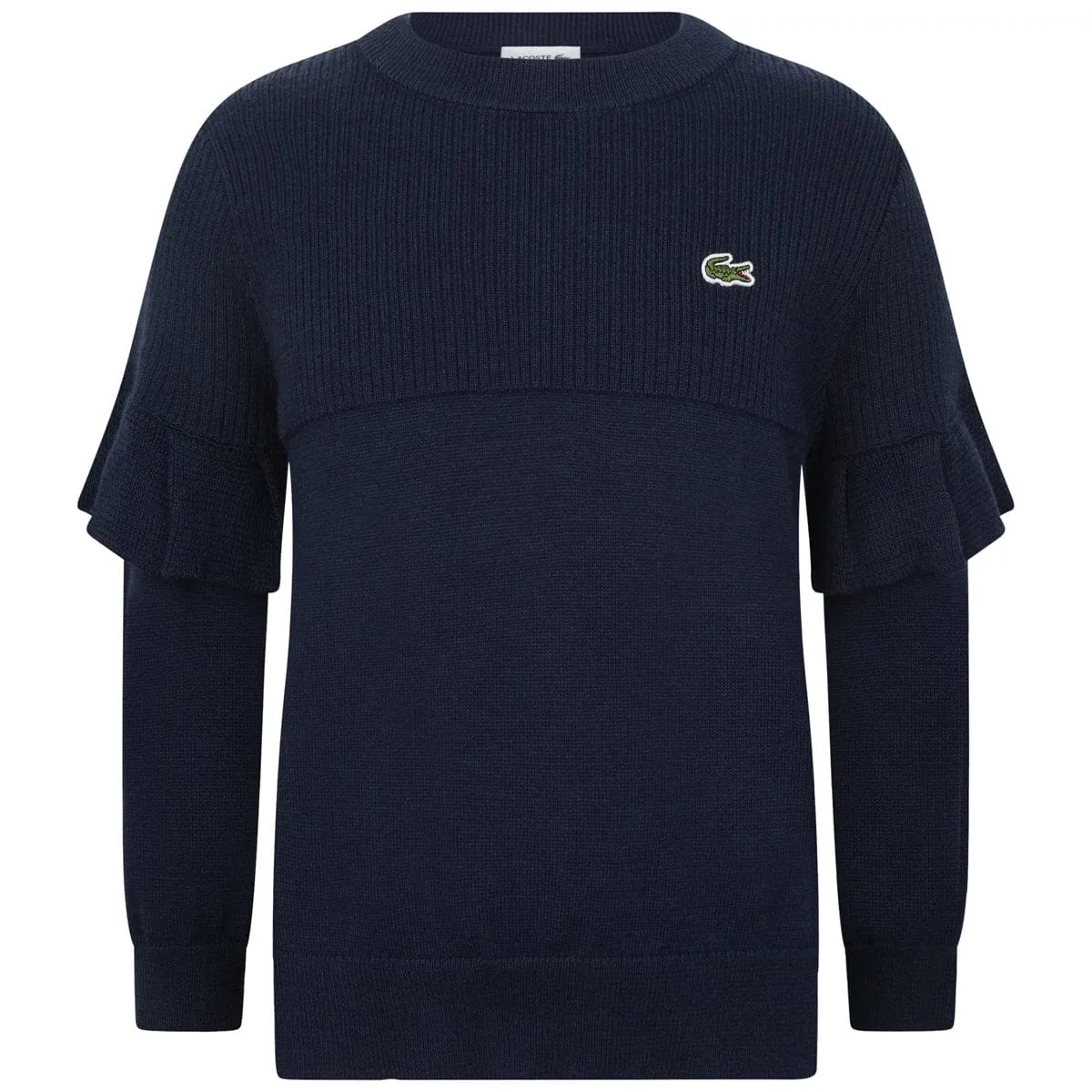 Lacoste Girls Wool Blend Sweater