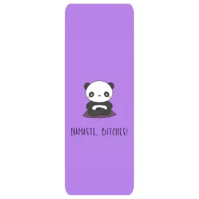 Namaste, Bitches! Purple | Yogatation original v2 yoga mat