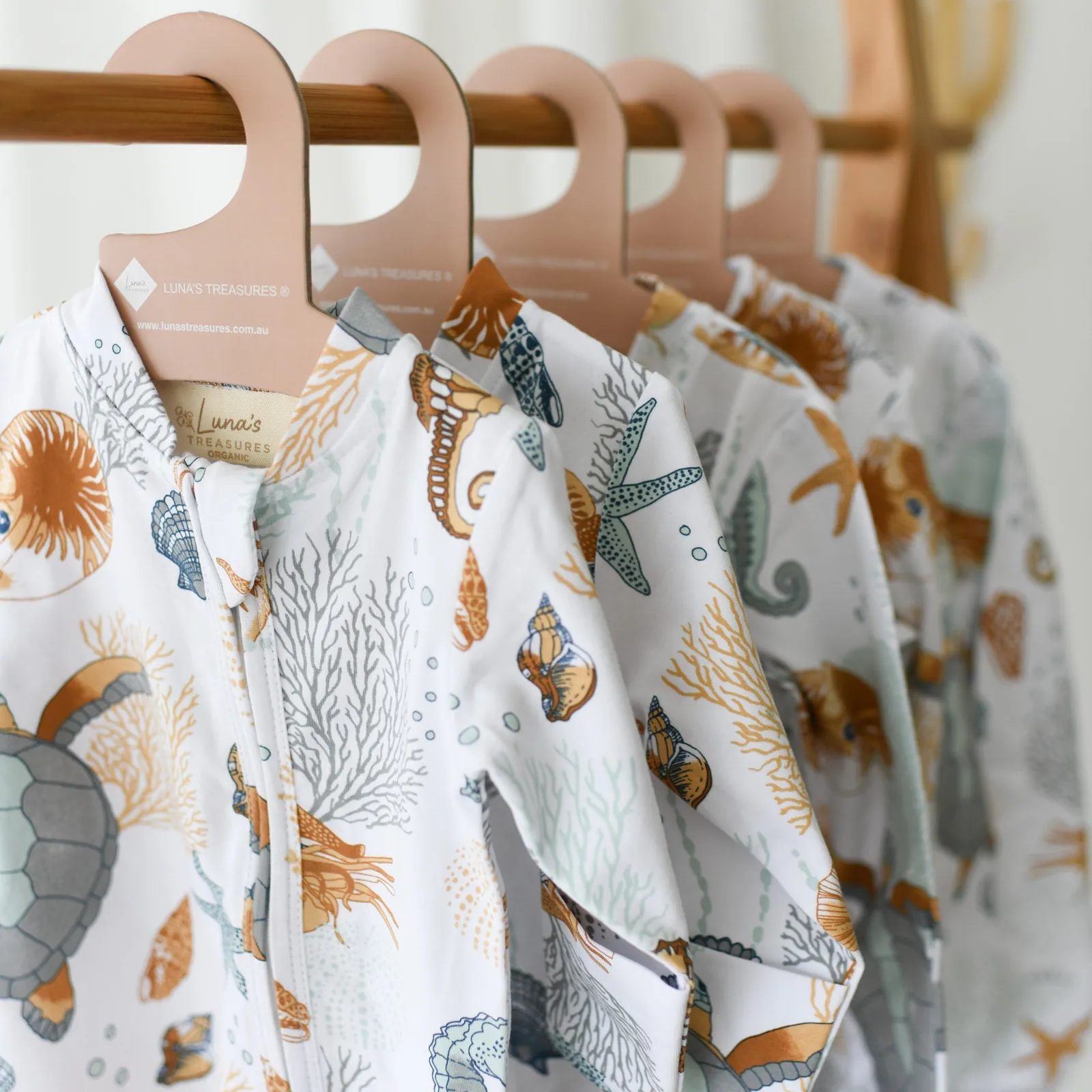 NAUTILUS organic cotton zipsuit
