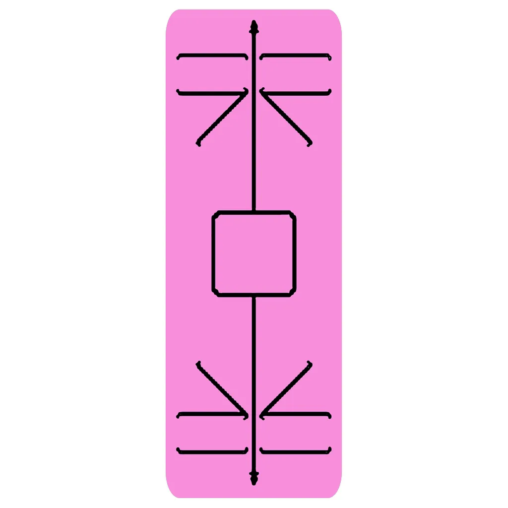 PINK align | Yogatation original v2 yoga mat