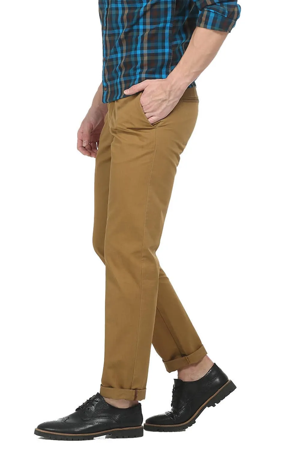 Slim Fit Cotton Trouser