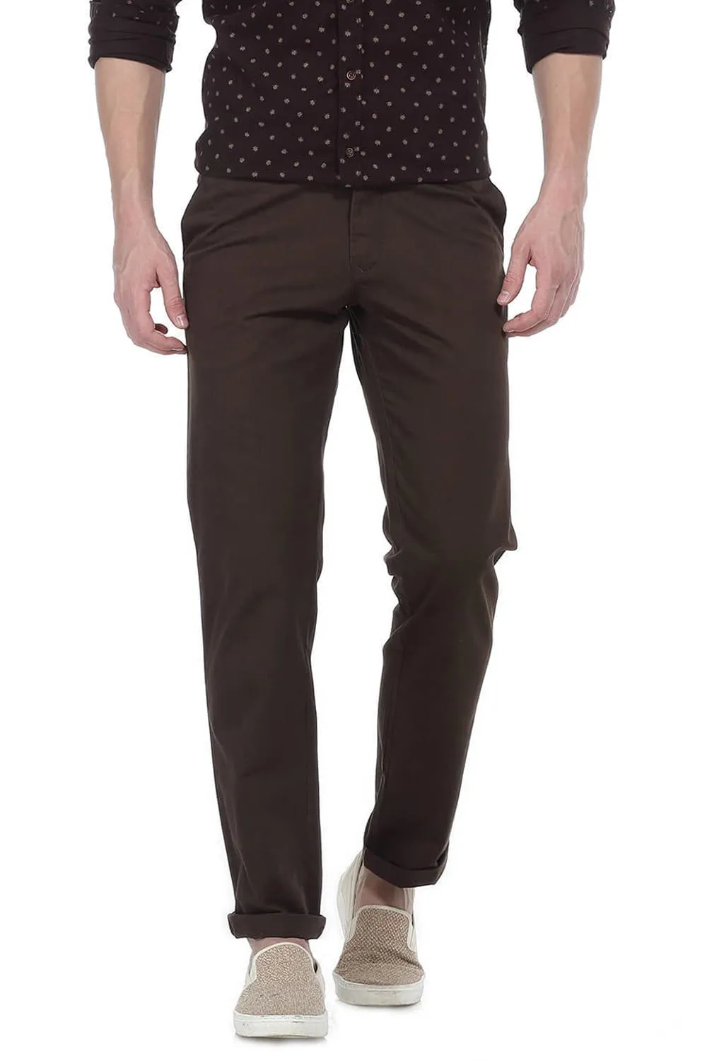 Slim Fit Cotton Trouser