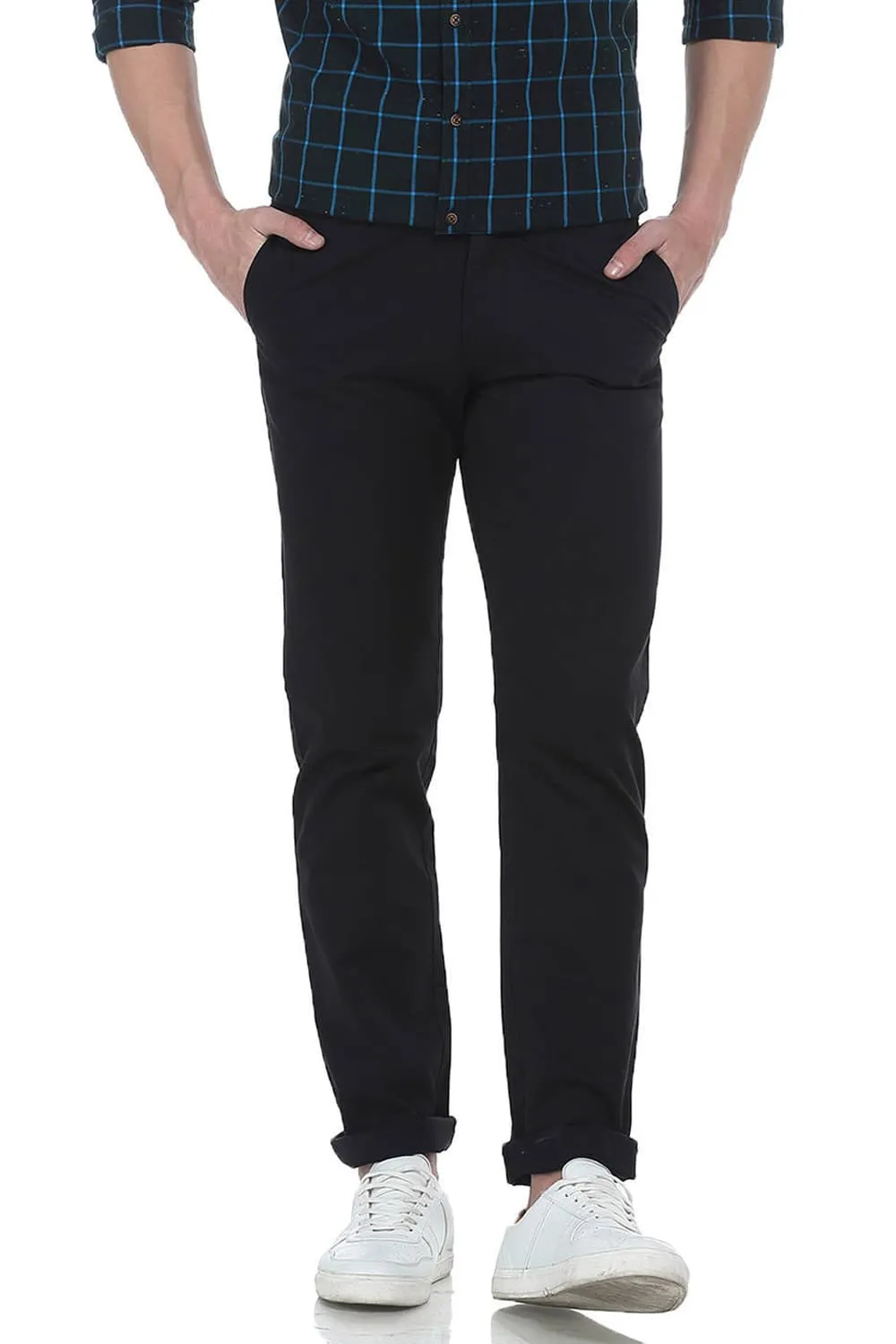 Slim Fit Cotton Trouser