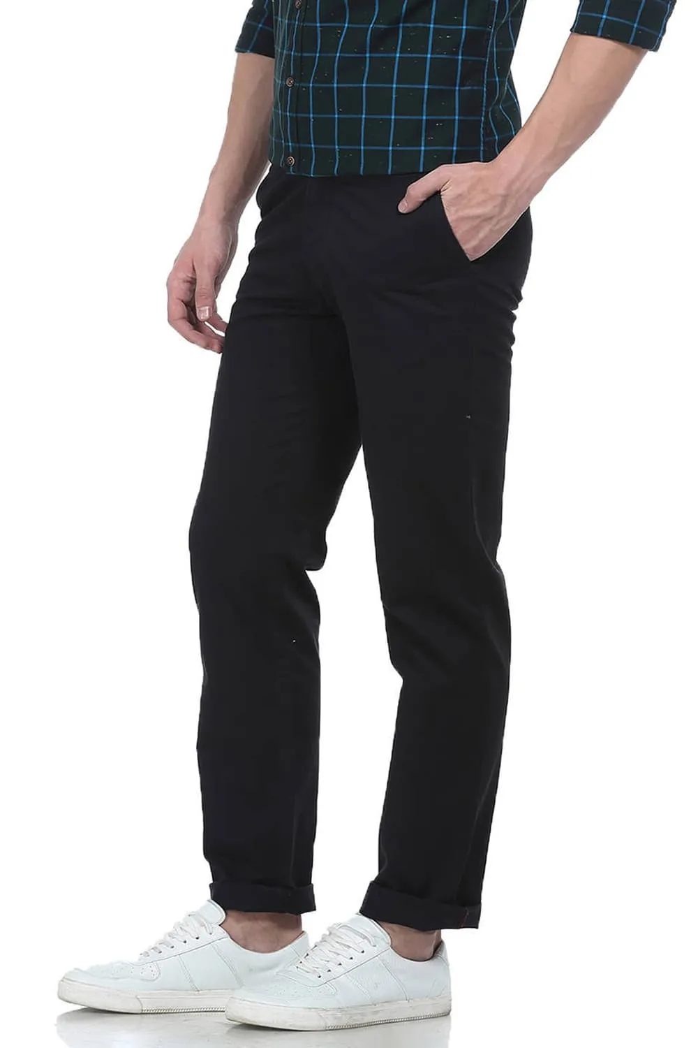 Slim Fit Cotton Trouser