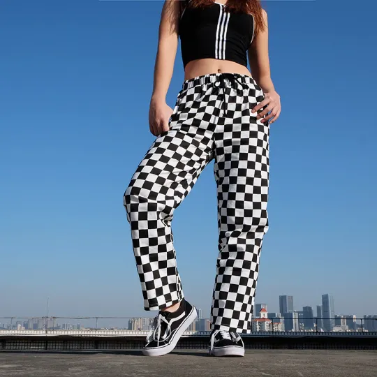 Straight Loose Casual Street Wear Fashion Trousers