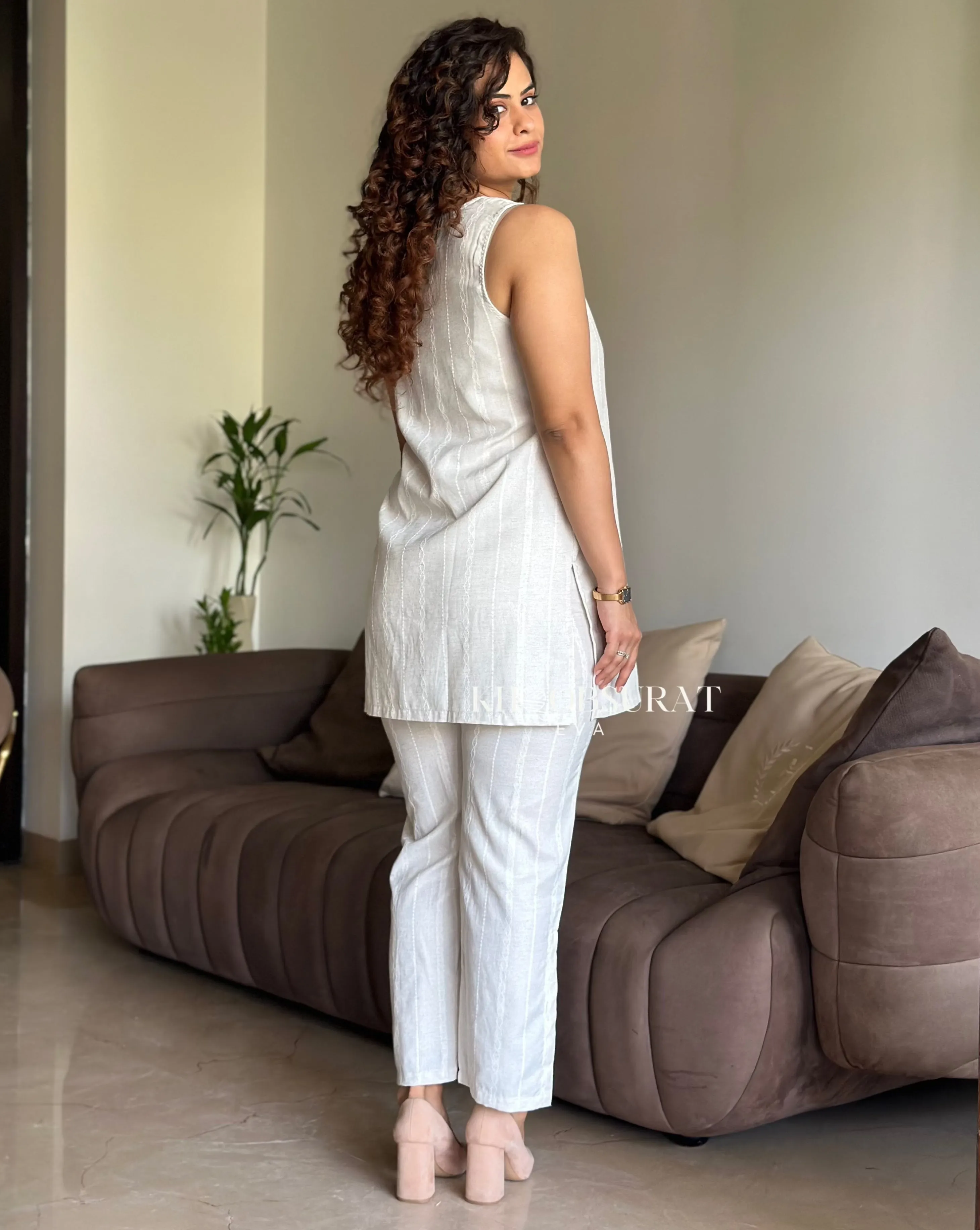 Summertime Stunner White Coord Set