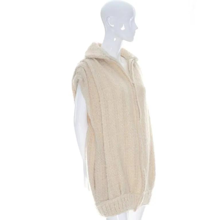 Tapestries of Ireland New Wool Helena Ruuth Vintage Coat Vest Oversized M/L