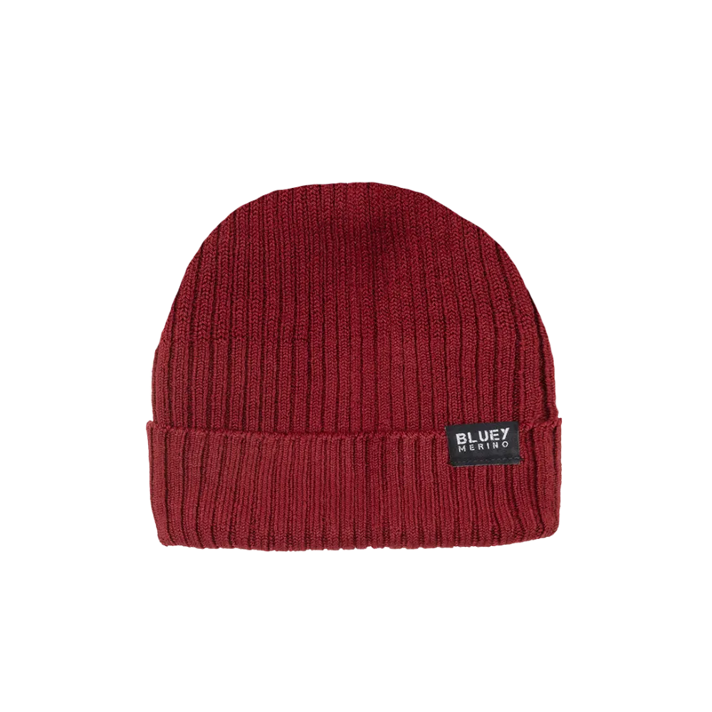 Tasmanian Merino Fisherman Beanie