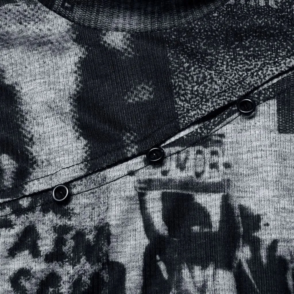 Tomie Turtleneck Top - Printed
