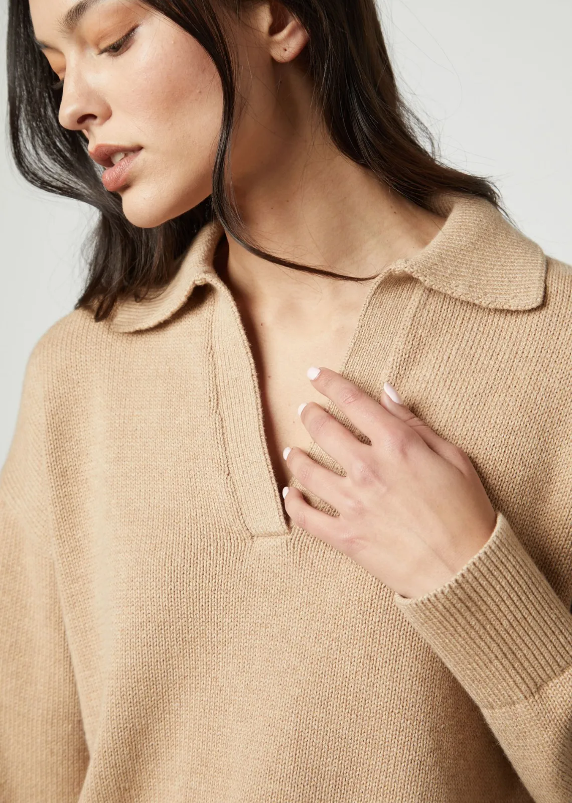 Velvet Lucie Polo Sweater