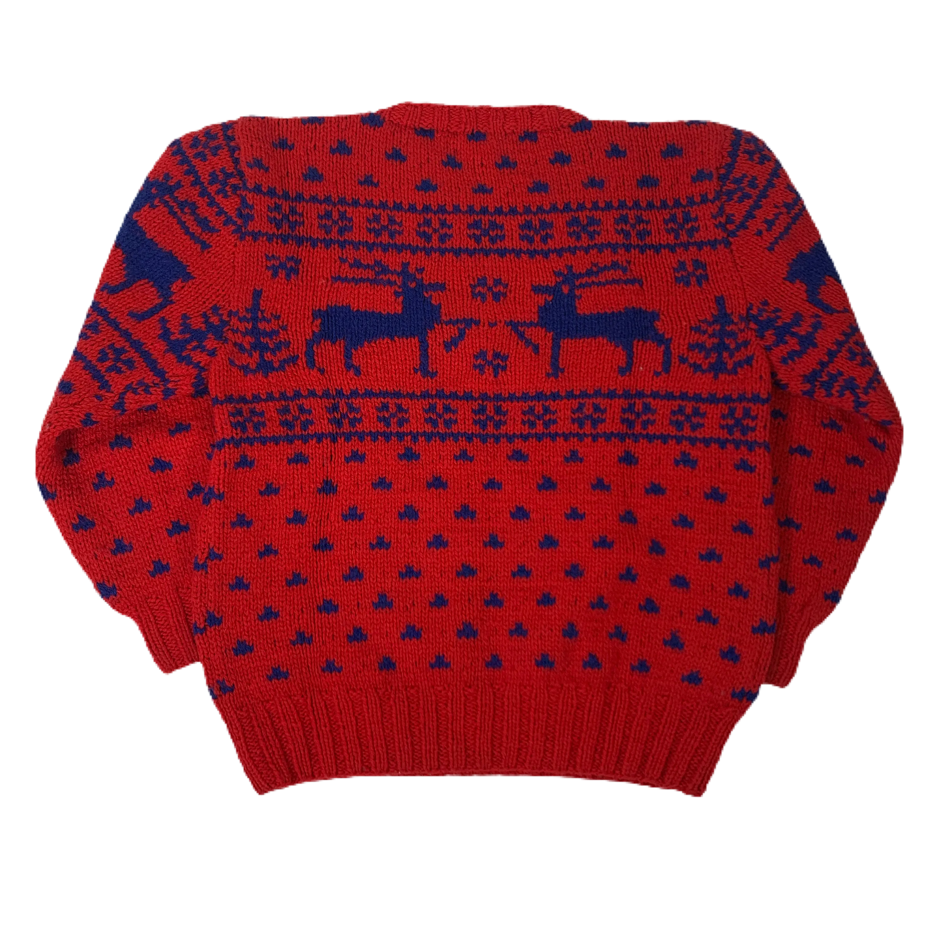 Vintage Polo Ralph Lauren Wool "Deer" Sweater