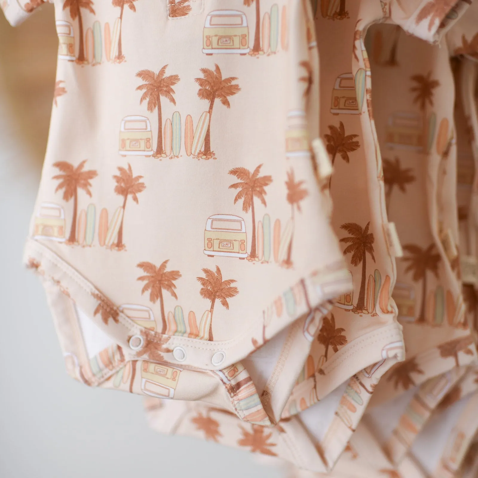 WAIKIKI short sleeve organic cotton bodysuit