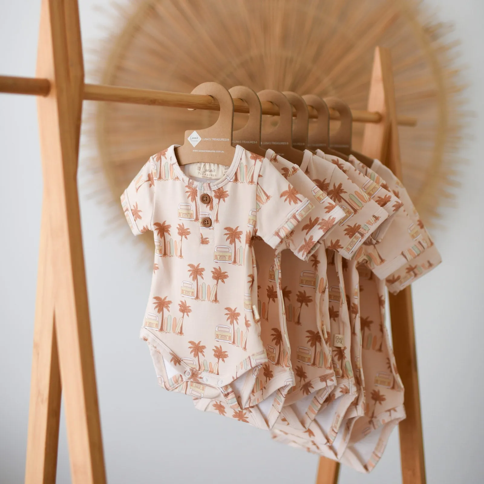 WAIKIKI short sleeve organic cotton bodysuit