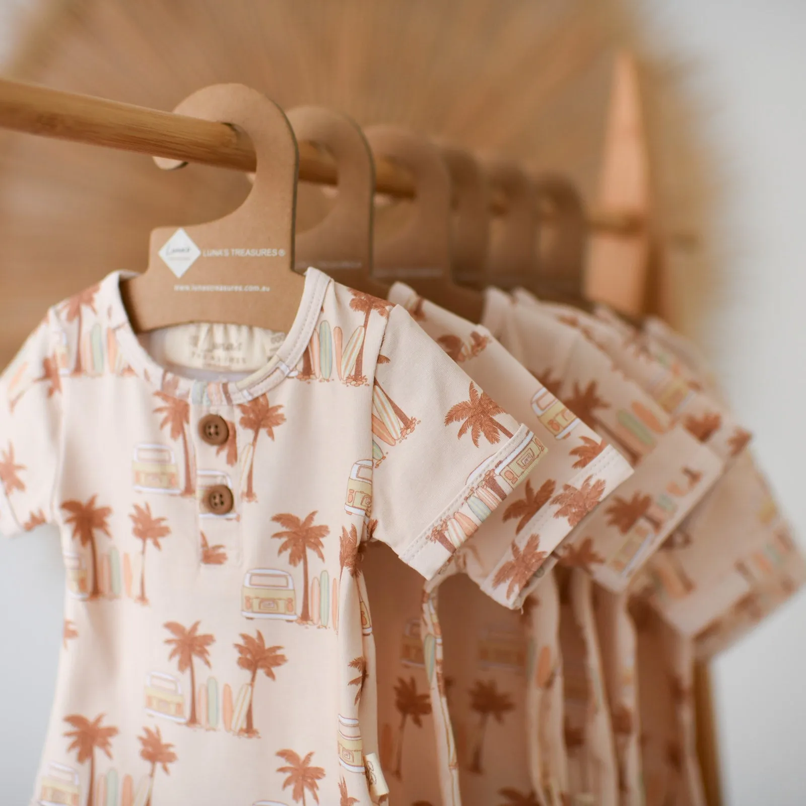 WAIKIKI short sleeve organic cotton bodysuit