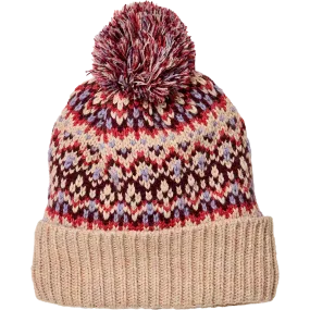 Women's First Frost Fairisle Pom Pom Beanie