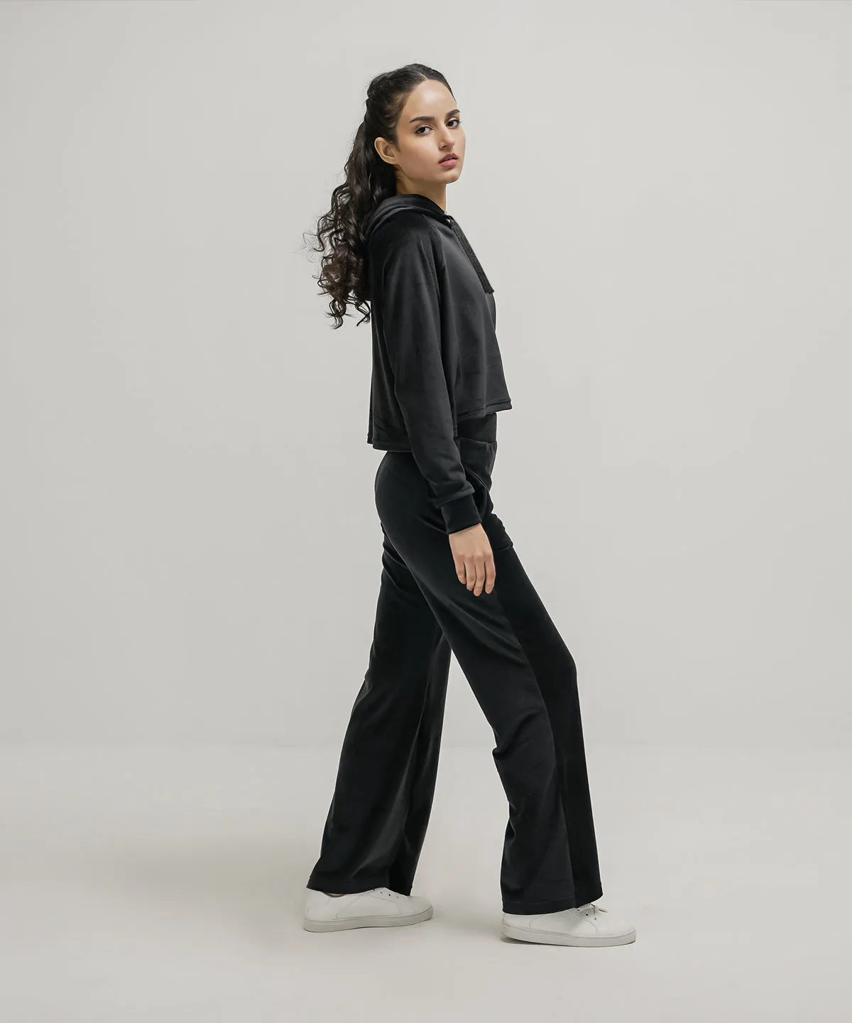 Women's Velour Hoodie