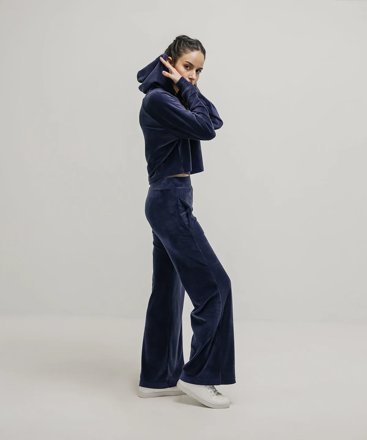 Women's Velour Hoodie